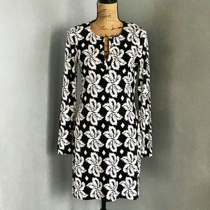 Diane von Furstenberg Printed Tunic Dress Size 8